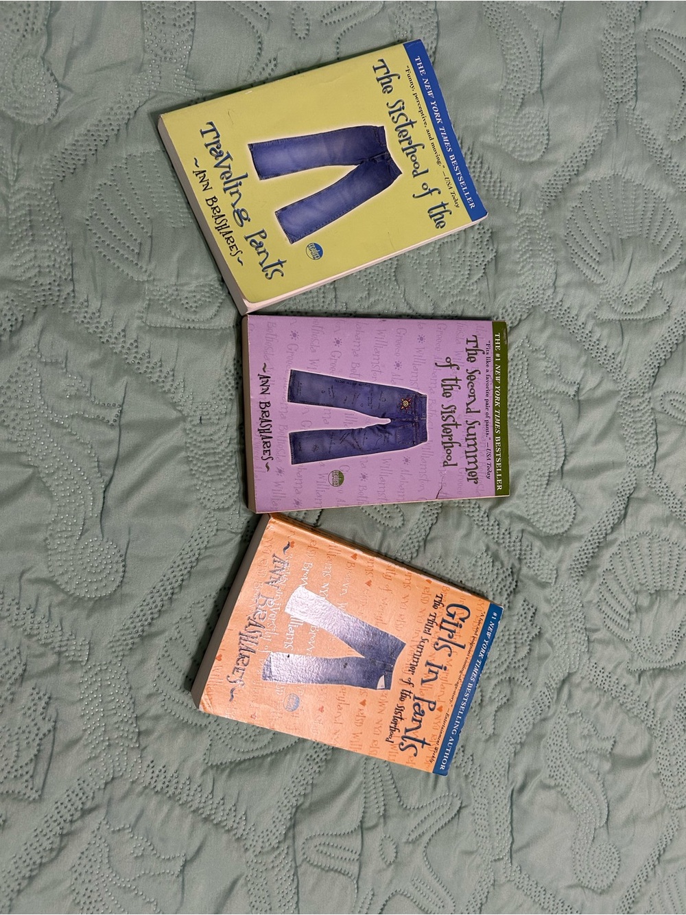 Sisterhood of the Traveling Pants paperback set. By Ann Brashares.